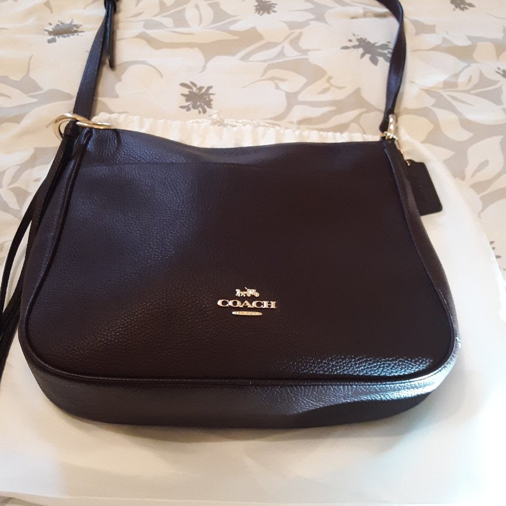 Coach leather Chaise shoulder bag